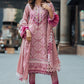 BLUSH | Mushq Broadway Winter Edit’21 | Unstitched Embroidered Khaddar Suits