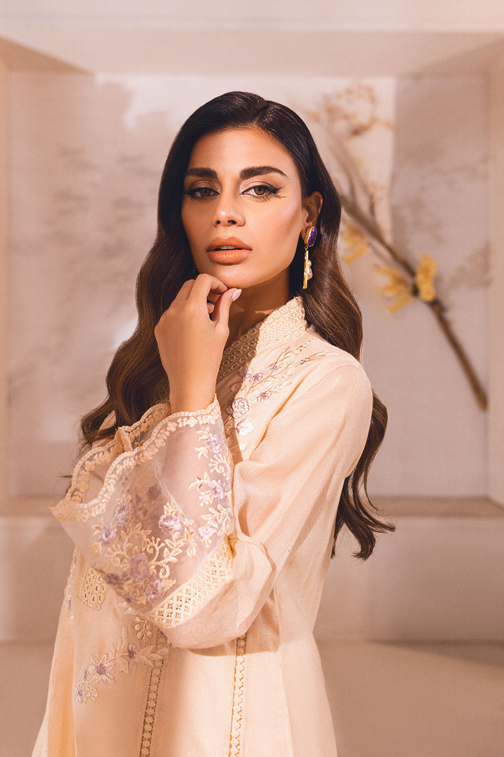 Morning Haze |  Azure Ensembles Chiffon 3PCS 2023
