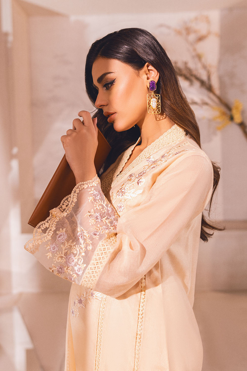Morning Haze |  Azure Ensembles Chiffon 3PCS 2023