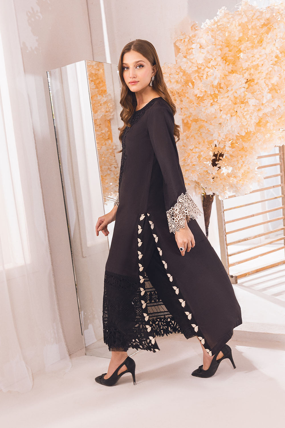Onyx Aura |  Azure Ensembles Chiffon 3PCS 2023