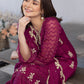 Orchid Flame |  Azure Ensembles Chiffon 3PCS 2023