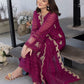 Orchid Flame |  Azure Ensembles Chiffon 3PCS 2023