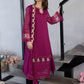 Orchid Flame |  Azure Ensembles Chiffon 3PCS 2023