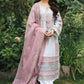 EB-01 NORA | Qalamkar Rahi Luxury Festive Collection 2022 | Unstitched Embroidered Lawn Suits