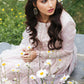 EB-08  DAISY | Qalamkar Rahi Luxury Festive Collection 2022 | Unstitched Embroidered Lawn Suits