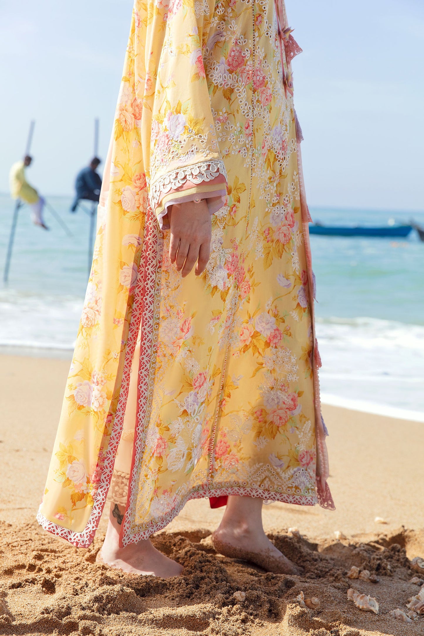 ZENEL (ZL23-09 A) | Zaha Lawn Collection 2023 | Embroidered Unstitched Lawn Suits