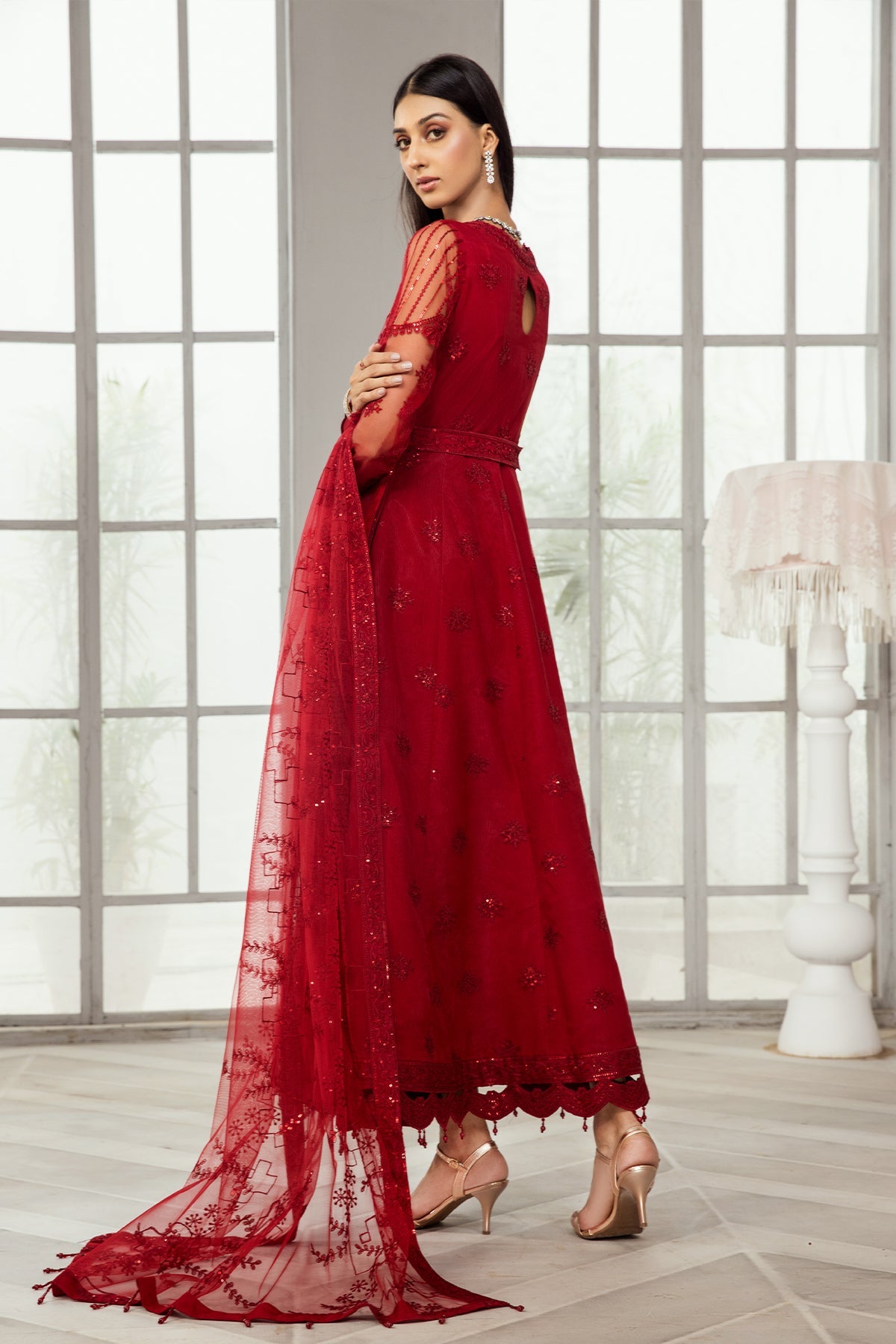 Rubi | Alizeh Fashion Embroidered Formal Collection 2022 | Unstitched and Stitched Embroidered Net Suits