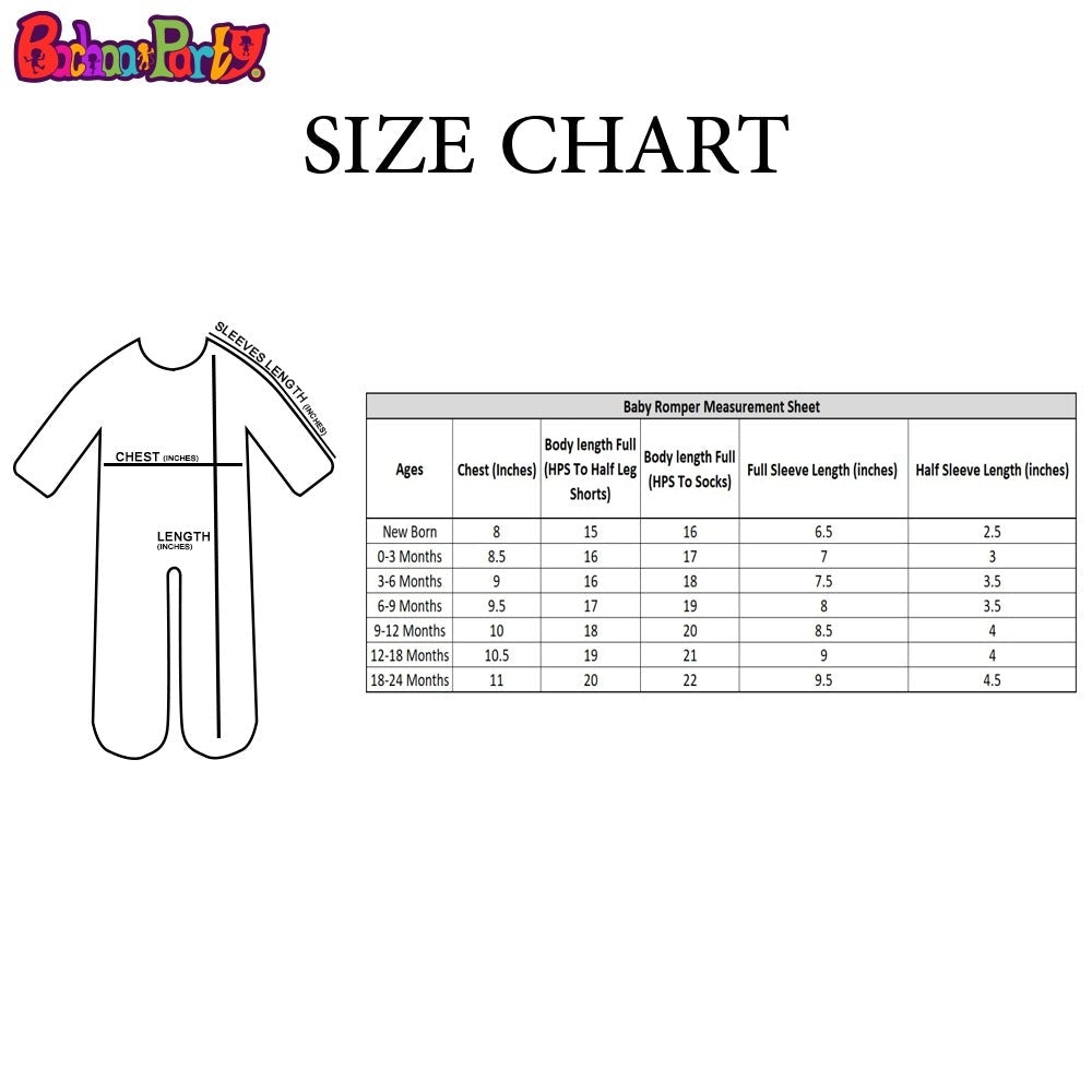 Unisex Romper Tie Dye Happy - White | Bachaa Party Baby Clothes Rompers