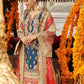 SFD0051 NURA | Shamrock Premium Resplendent Luxury Wedding Collection 2021 | Unstitched Embroidered Organza Suits