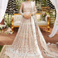SFM0011 FLUORESCENT | Shamrock Premium Resplendent Luxury Wedding Collection 2021 | Unstitched Embroidered Organza Suits