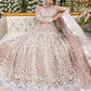 SFM0011 FLUORESCENT | Shamrock Premium Resplendent Luxury Wedding Collection 2021 | Unstitched Embroidered Organza Suits