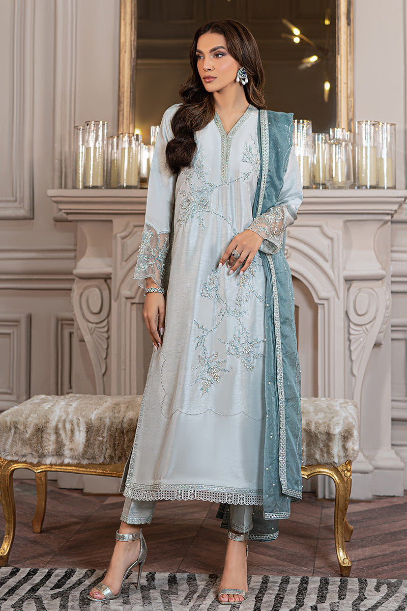 Crystalline | Mushq Versailles Luxury Pret Collection 2022 | Ready to Wear Raw Silk Suits