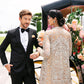 Isabelle TDL22-01 | Mushq Serendipity Trousseau De Luxe 2022 Luxury Wedding Collection | Embroidered Net Suits