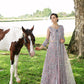 Claire TDL22-03 | Mushq Serendipity Trousseau De Luxe 2022 Luxury Wedding Collection | Embroidered Net Suits