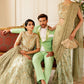 Julie TDL22-07 | Mushq Serendipity Trousseau De Luxe 2022 Luxury Wedding Collection | Embroidered Net Suits