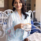 Sky Bloom |  Azure Ensembles Chiffon 3PCS 2023