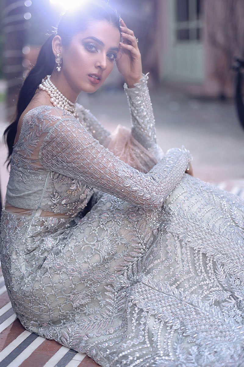 NADA | Mushq Dhee Rani Trousseau De Luxe Luxury Wedding Collection 2021 | Unstitched Embroidered Net Suits