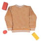 Perfect Sweat Shirt For Girls - Beige | Bachaa Party Baby Clothes Girls Tops & T-Shirts