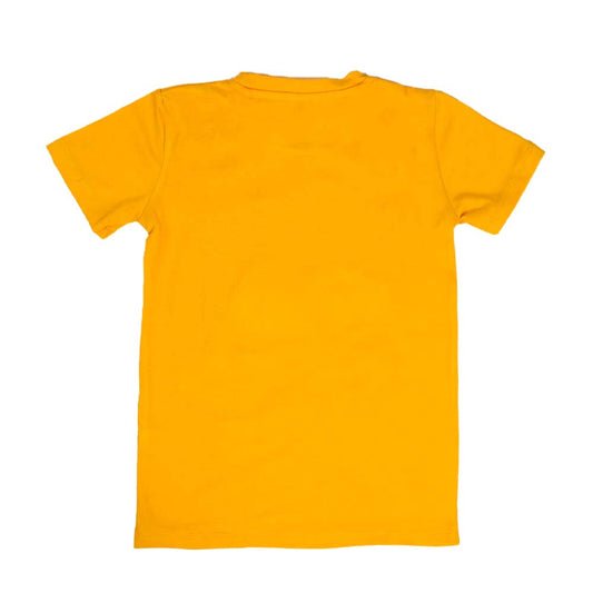 Infants New York T-Shirt For Girls - Saffron | Bachaa Party Baby Clothes Girls Tops & T-Shirts