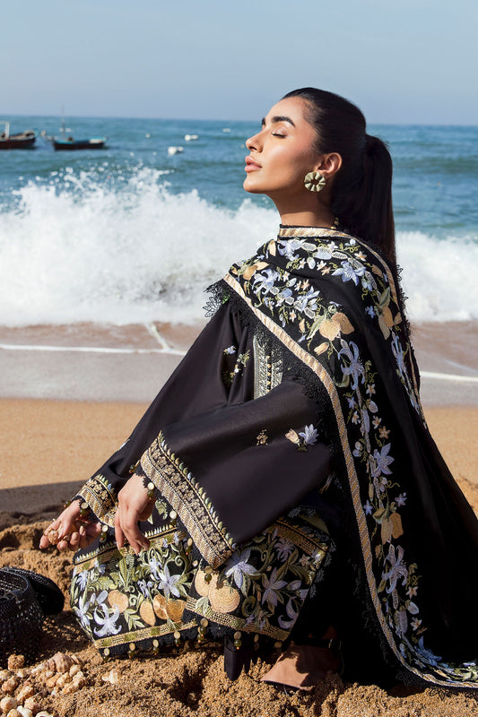 LEYA (ZL23-07 B) | Zaha Lawn Collection 2023 | Embroidered Unstitched Lawn Suits