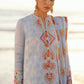 AYSAN (ZL22-08 A) | Zaha Summer Lawn Collection 2022 | Unstitched Embroidered Lawn Suits