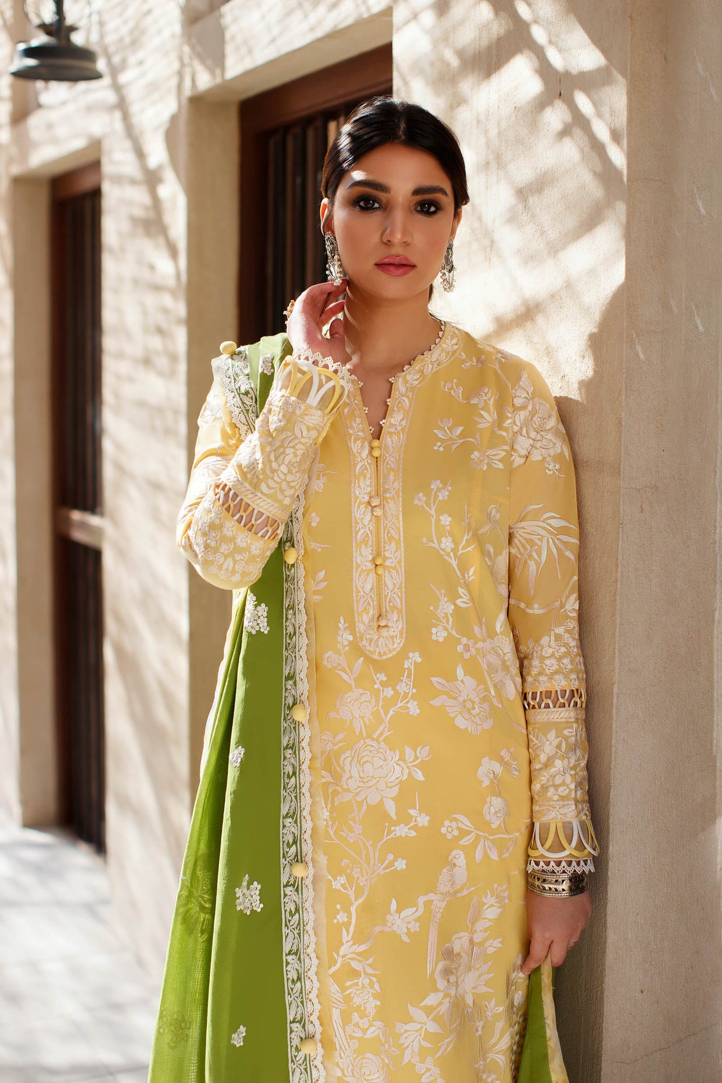 FERESHTEH (ZL22-01 B) | Zaha Summer Lawn Collection 2022 | Unstitched Embroidered Lawn Suits