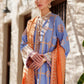 LINA (ZL22-13 A) | Zaha Summer Lawn Collection 2022 | Unstitched Embroidered Lawn Suits