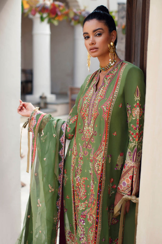 EL22-06 A (ELNAZ)  | Elan Lawn 2022 | Unstitched Embroidered Lawn Suit