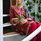 ZW21-1A |  Zara Shahjahan Coco Winter 2021 Collection | Unstitched Embroidered Khaddar Suit