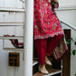 ZW21-1A |  Zara Shahjahan Coco Winter 2021 Collection | Unstitched Embroidered Khaddar Suit