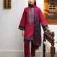 ZW21-2A |  Zara Shahjahan Coco Winter 2021 Collection | Unstitched Embroidered Khaddar Shirt