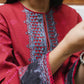 ZW21-2A |  Zara Shahjahan Coco Winter 2021 Collection | Unstitched Embroidered Khaddar Shirt