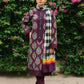 ZW21-3B |  Zara Shahjahan Coco Winter 2021 Collection | Unstitched Embroidered Khaddar Suits