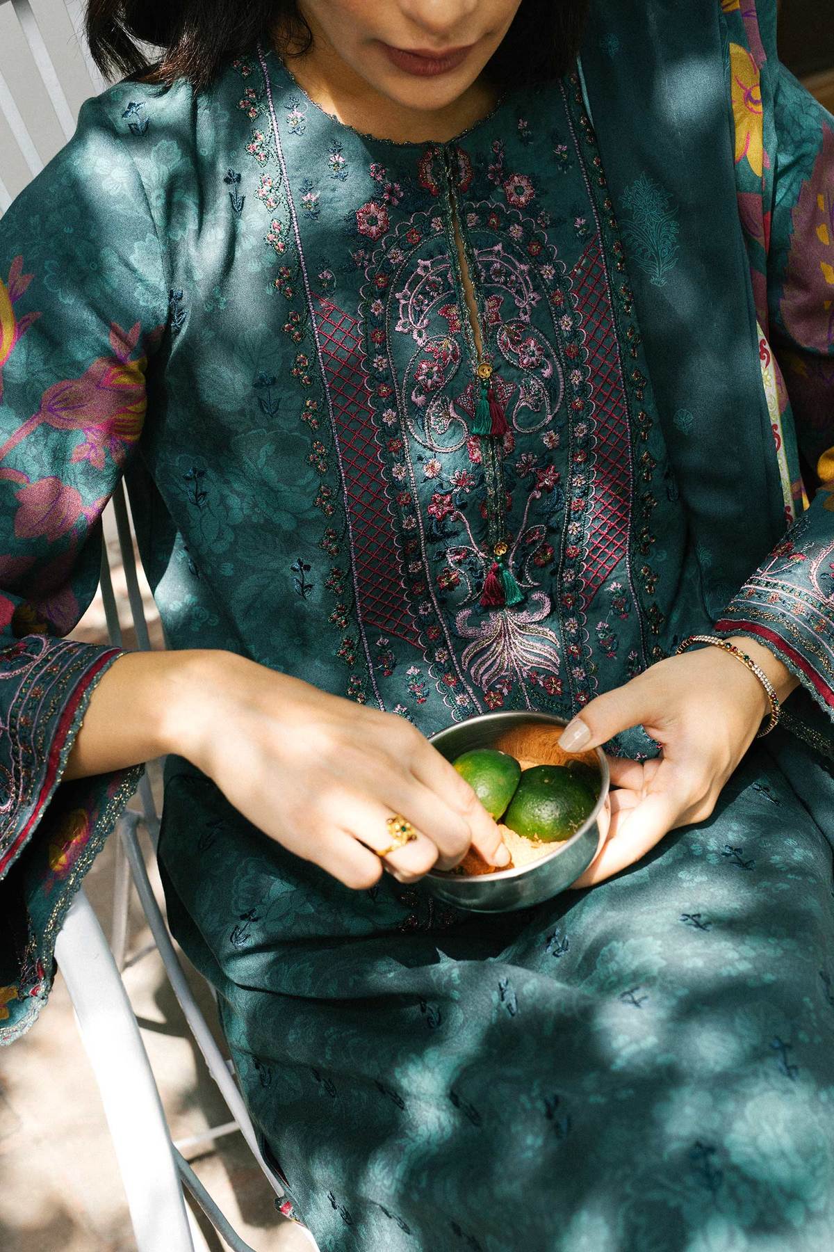 ZW21-4B |  Zara Shahjahan Coco Winter 2021 Collection | Unstitched Embroidered linen Suits