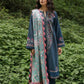 ZW22-1B | Zara Shahjahan Coco Winter Collection 2022 | Unstitched Embroidered Khaddar Linen  Suits
