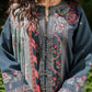 ZW22-1B | Zara Shahjahan Coco Winter Collection 2022 | Unstitched Embroidered Khaddar Linen  Suits