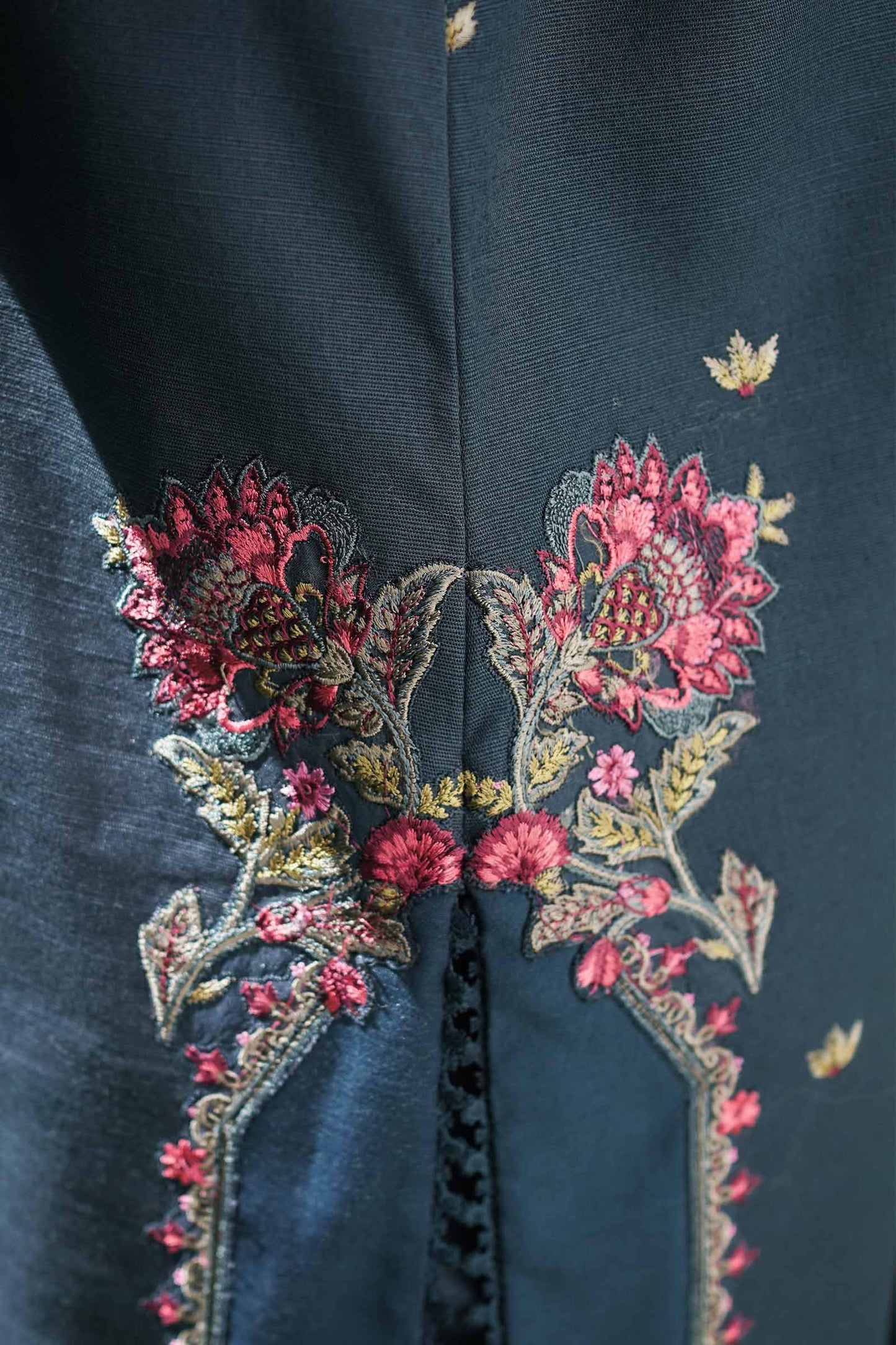 ZW22-1B | Zara Shahjahan Coco Winter Collection 2022 | Unstitched Embroidered Khaddar Linen  Suits