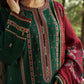 ZW22-2A | Zara Shahjahan Coco Winter Collection 2022 | Unstitched Embroidered Khaddar Linen  Suits