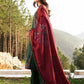 ZW22-2A | Zara Shahjahan Coco Winter Collection 2022 | Unstitched Embroidered Khaddar Linen  Suits