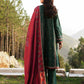 ZW22-2A | Zara Shahjahan Coco Winter Collection 2022 | Unstitched Embroidered Khaddar Linen  Suits