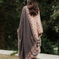 ZW22-3A | Zara Shahjahan Coco Winter Collection 2022 | Unstitched Embroidered Khaddar Linen  Suits