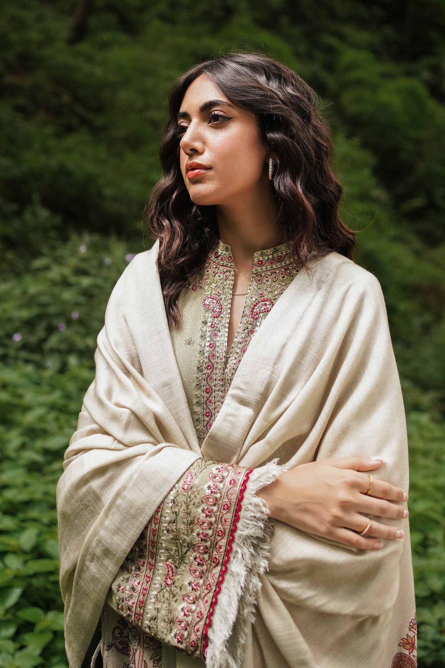 ZW22-6B | Zara Shahjahan Coco Winter Collection 2022 | Unstitched Embroidered Khaddar Linen  Suits