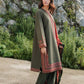 ZW22-7A | Zara Shahjahan Coco Winter Collection 2022 | Unstitched Embroidered Khaddar Linen  Suits