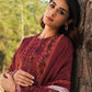 ZW22-8B | Zara Shahjahan Coco Winter Collection 2022 | Unstitched Embroidered Khaddar Linen  Suits