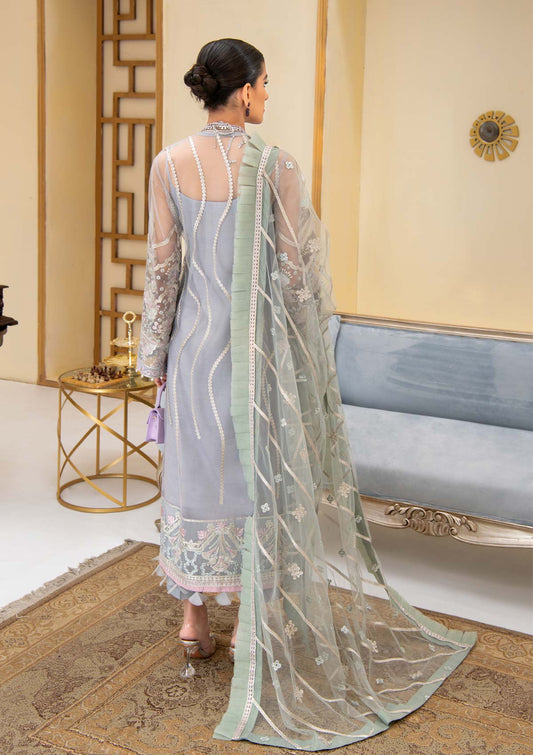 RÊVEUSE - LOOK 02 | AIK Atelier Reveuse Spring 2021 Collection - Organza & Tule | Unstitched mbroidered Net Suits