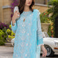 Aqua Stone | Azure Luxe Embroidered 3pcs Collections 2023