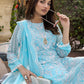 Aqua Stone | Azure Luxe Embroidered 3pcs Collections 2023