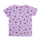 Infants Always Feel Happy T-Shirt For Girls - Purple | Bachaa Party Baby Clothes Girls Tops & T-Shirts