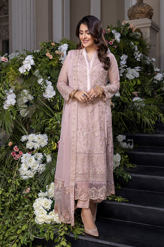Daisy Dust | Azure Luxe Embroidered 3pcs Collections 2023