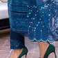 Drizzling Snow | Azure Luxe Embroidered 3pcs Collections 2023